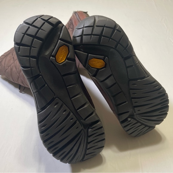 UGG WOMEN'S SIZE 7 SNOWPEAK VIBRAM SOLE EVENT WATERPROOF BOOTS BROWN PRE-OWNED. - Picture 8 of 13